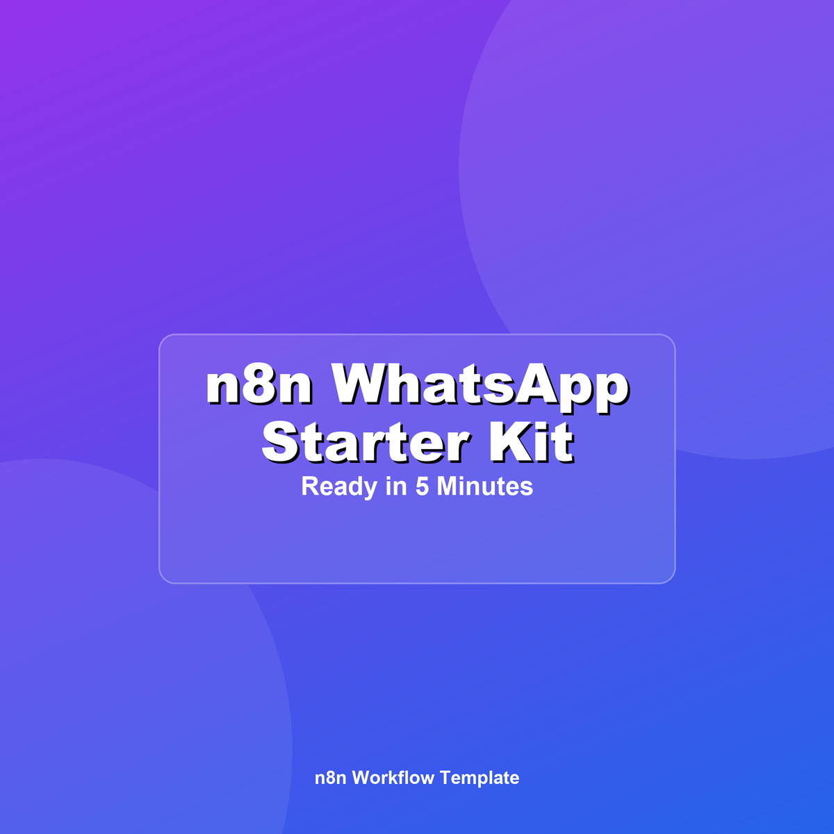 n8n WhatsApp Başlangıç Kiti — 5 Dakikada Kurulum (Docker Compose)
