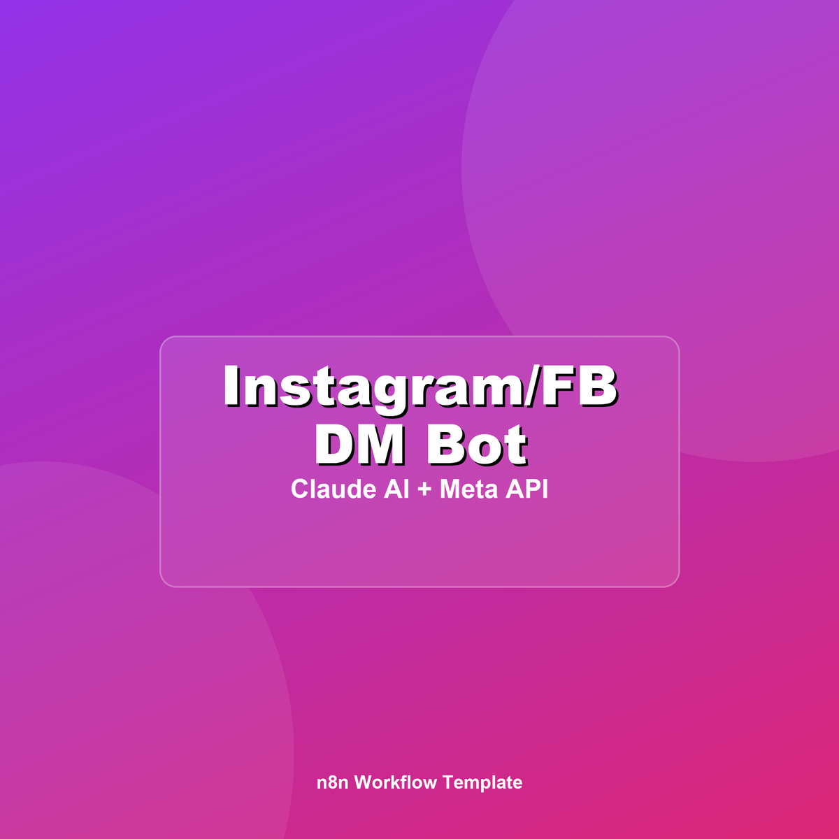 Instagram/Facebook DM Otomatik Yanıtlayıcı (n8n + Claude + Meta API)