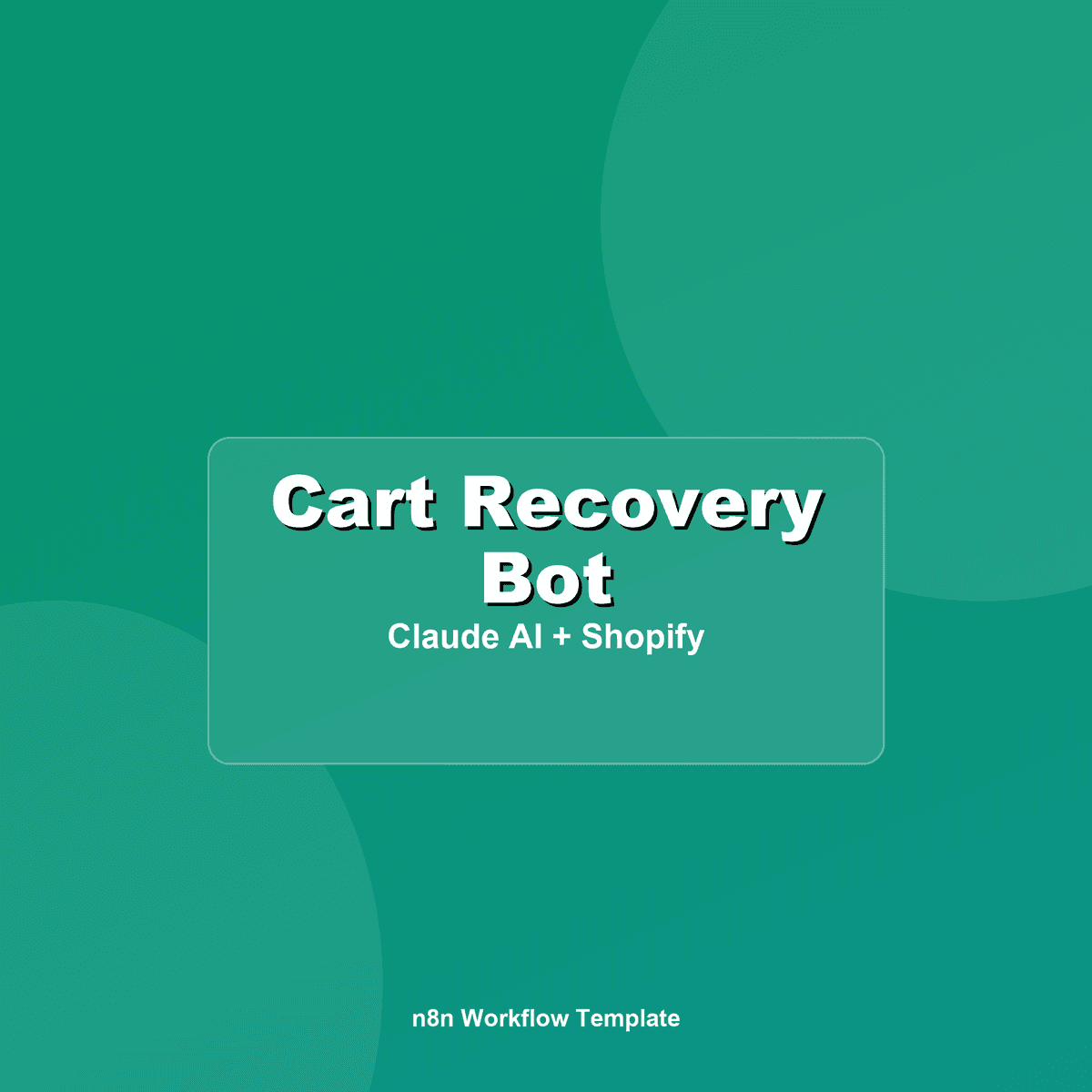 Shopify Terk Edilmiş Sepet Kurtarma Botu (n8n + Claude)